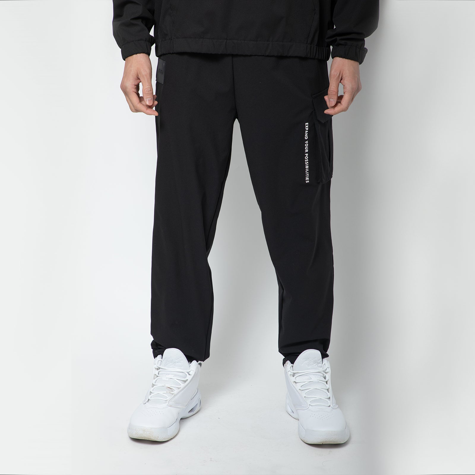 Light Woven Easy Cargo Pants (add.02)