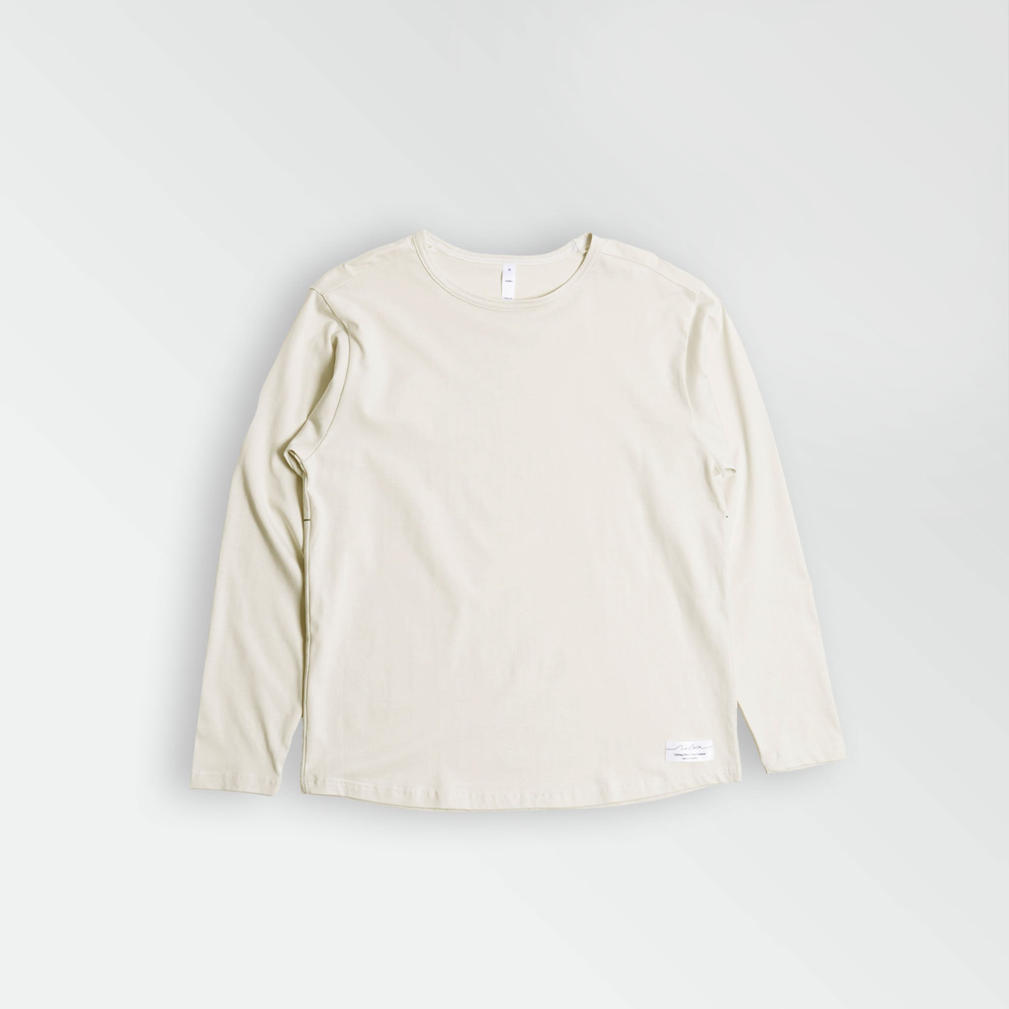 first class long sleeve T shirt deres special edition (white