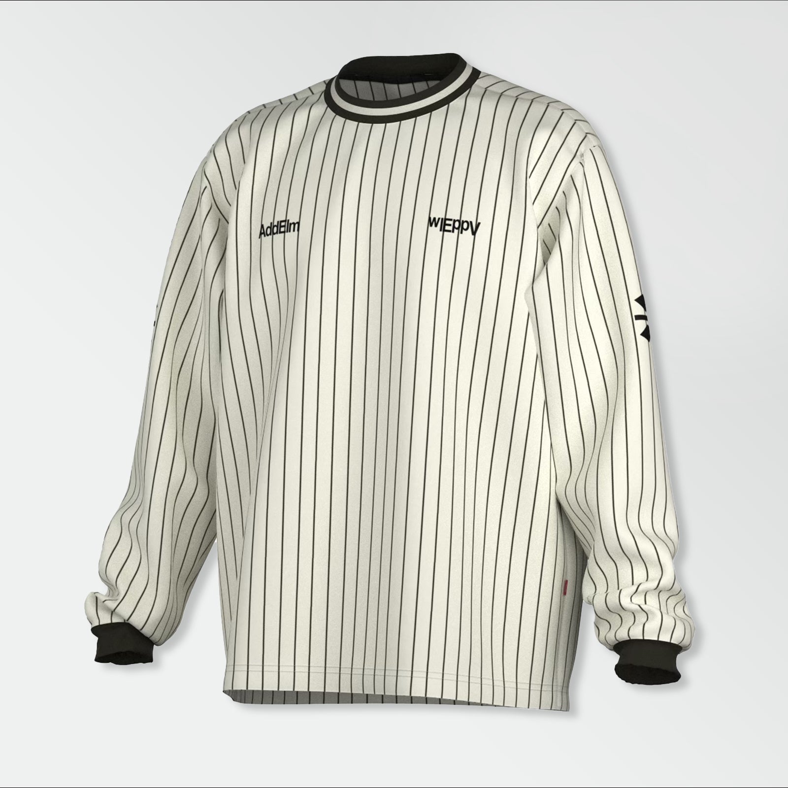 Baseball Stripe Long Tee (add.03)